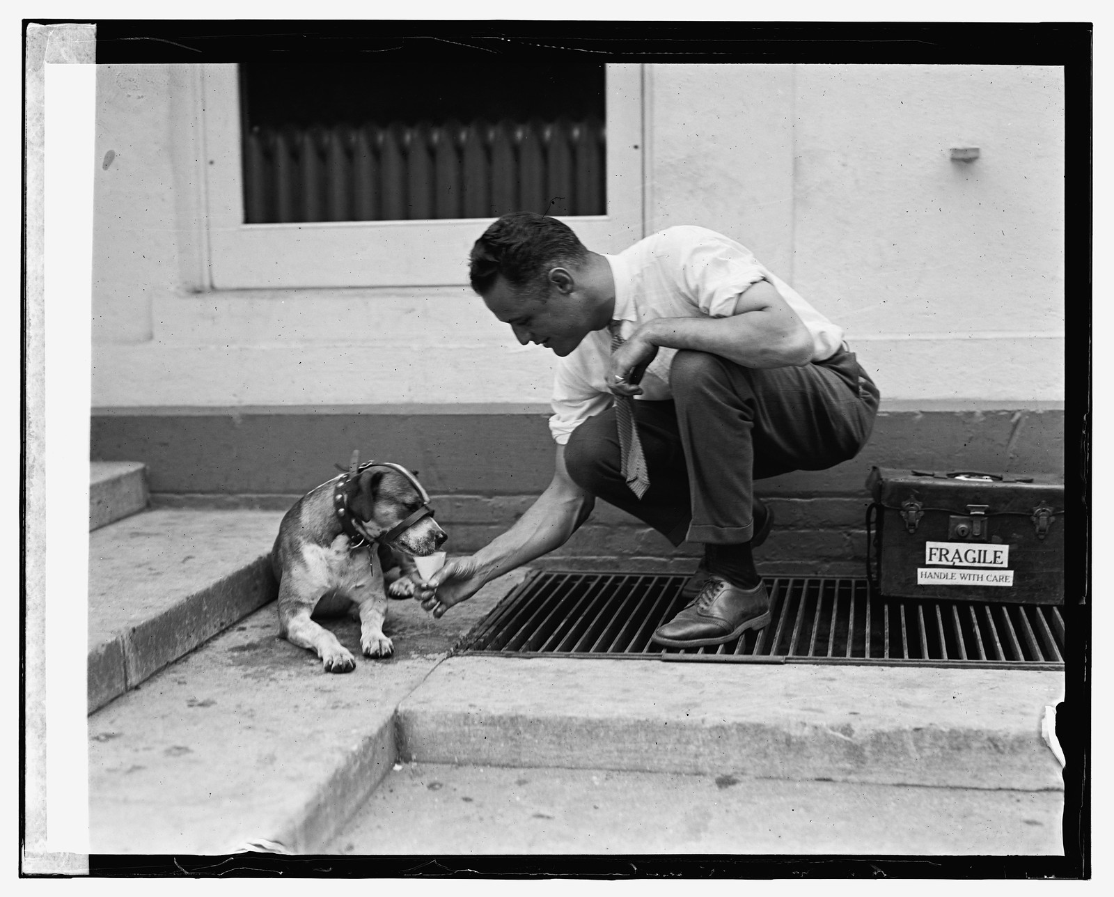 Jerry Frankel, 8/7/24, [19]24 August 7. — historic photograph