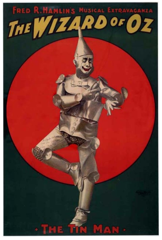 Fred R. Hamlin's Musical Extravaganza: The Wizard of Oz, The Tin Man — historic image