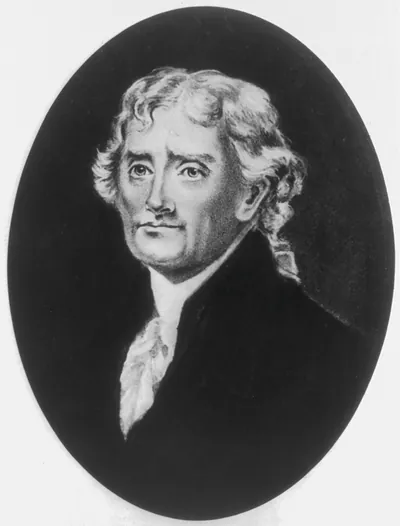 [Thomas Jefferson, bust portrait, facing left]