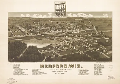 Medford, Wisconsin, 1885