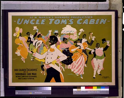 Uncle Tom's Cabin: Our Colored Exclusives Fashionable Cake Walk poster