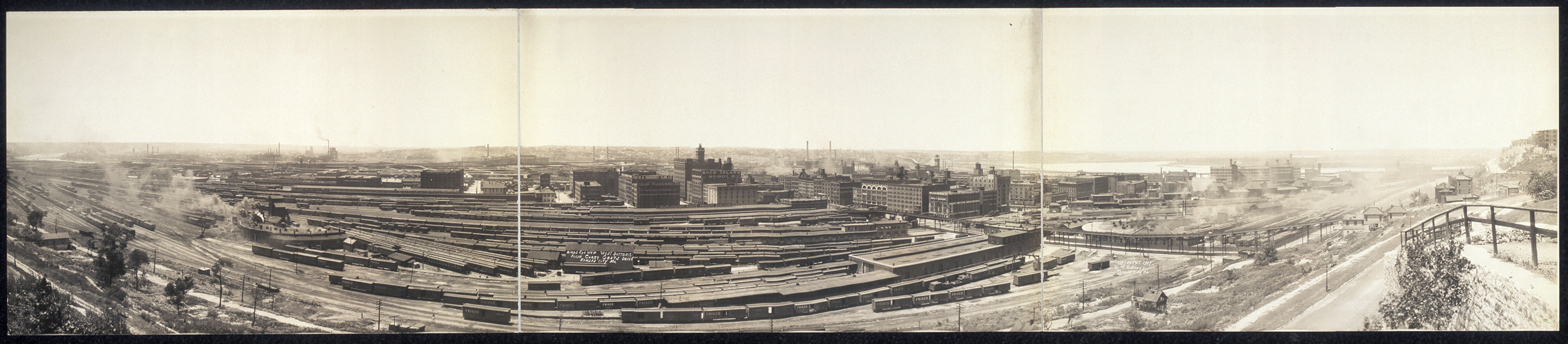 Kansas City from Kersey Coates, Missouri, 1909, 1909 — historic image