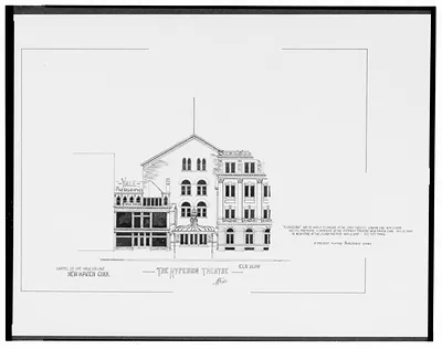 [Hyperion Theatre, Chapel St. opposite Yale College, New Haven, Connecticut] / AFD 1923.