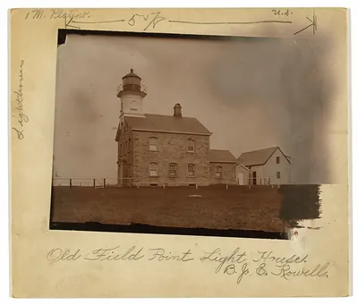 Old Field Point Light House, Long Island