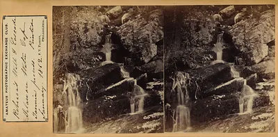 Rebecca's Well & Cascade, Delaware Water Gap, January 1862