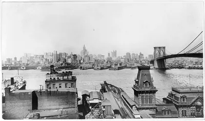 [New York City: New York skyscrapers from Brooklyn]