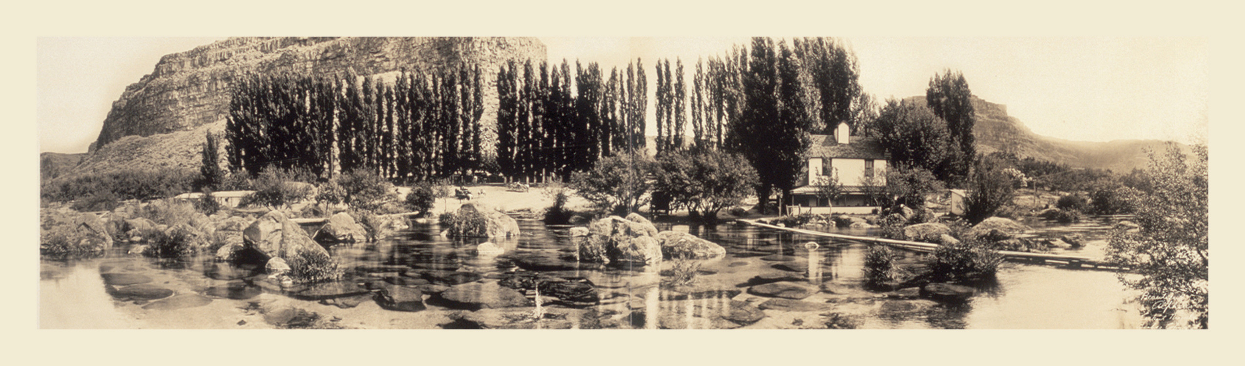 ID Beautiful Alpheus Creek 1913 PHOTO, 1913 — historic image