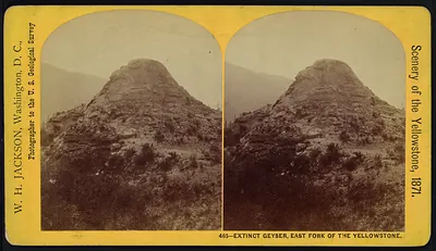 Extinct Geyser East Fork of the Yellowstone