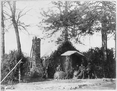 Camp architecture, Brandy Station, Va.