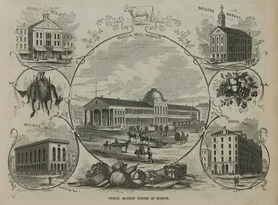 Public Market Houses in Boston