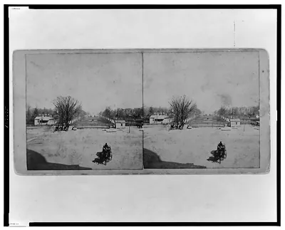 [U.S. Capitol grounds, looking east with horse-drawn carriage in foreground]