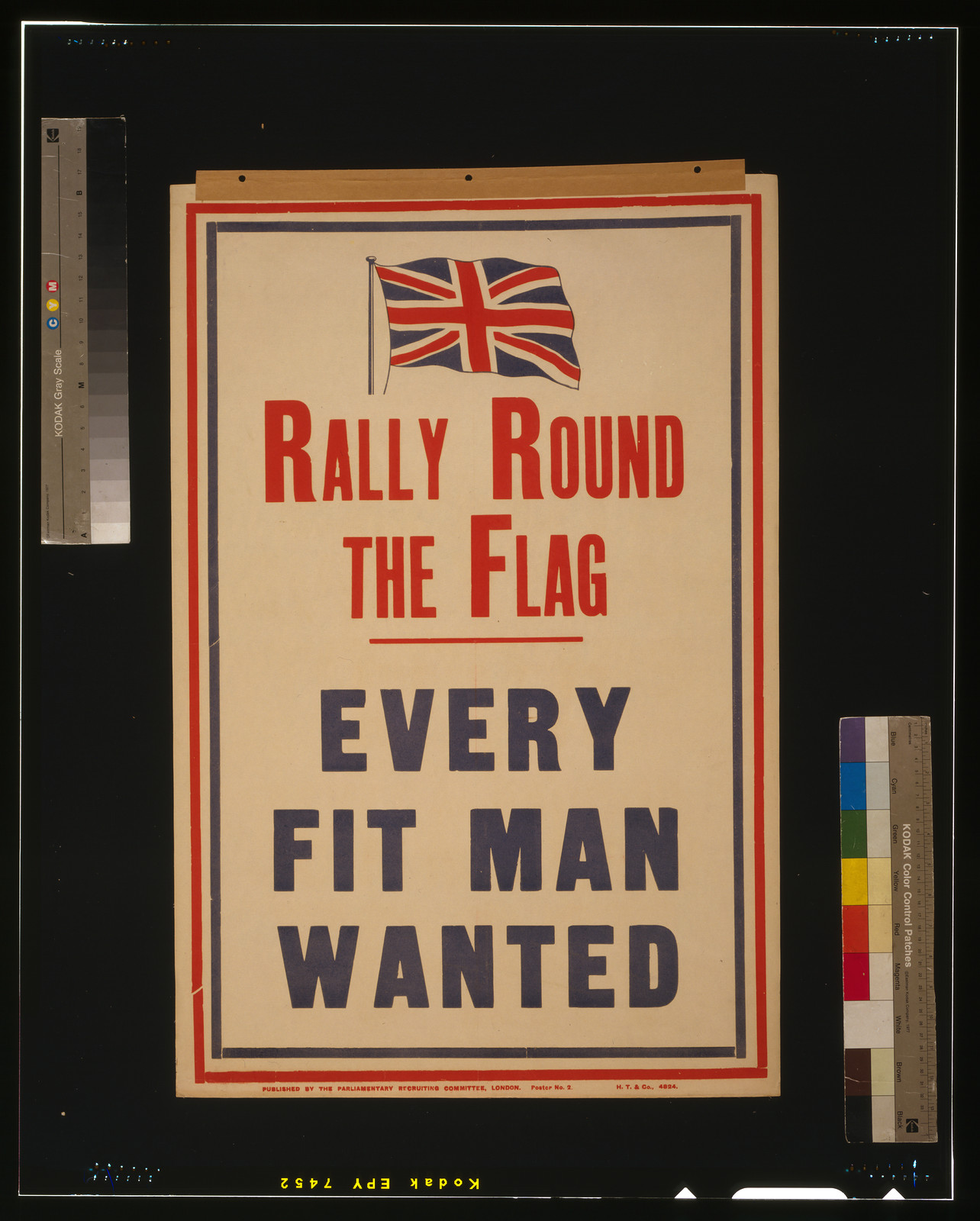 Rally Round the Flag: Every Fit Man Wanted, 1914 — historic image