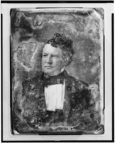 Daguerreotype portrait of an unidentified man