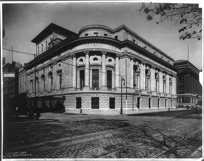 The New Theater, New York City: Exterior