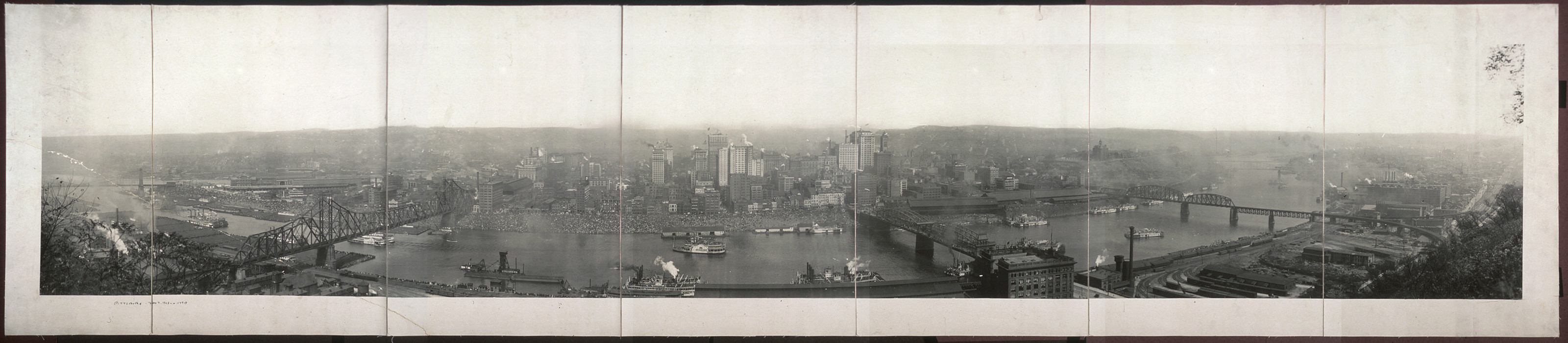 City of Pittsburgh, Pennsylvania, 1908, 1908 — historic image