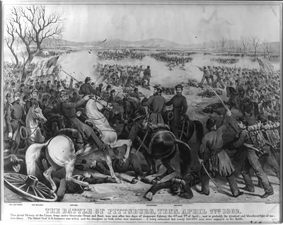 Battle of Pittsburgh, Tenn. April 7th 1862