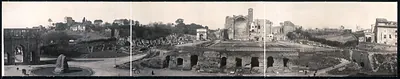 Coliseum, Arch of Constantine, Neros Temple, Tiitus, Italy, 1909