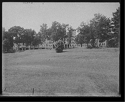 [Hotel Aspinwall from east lawn, Lenox, Mass.]