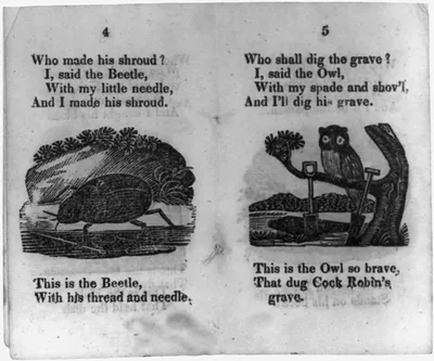 Antique Photo Print - Illustrated pages from various early editions (3)