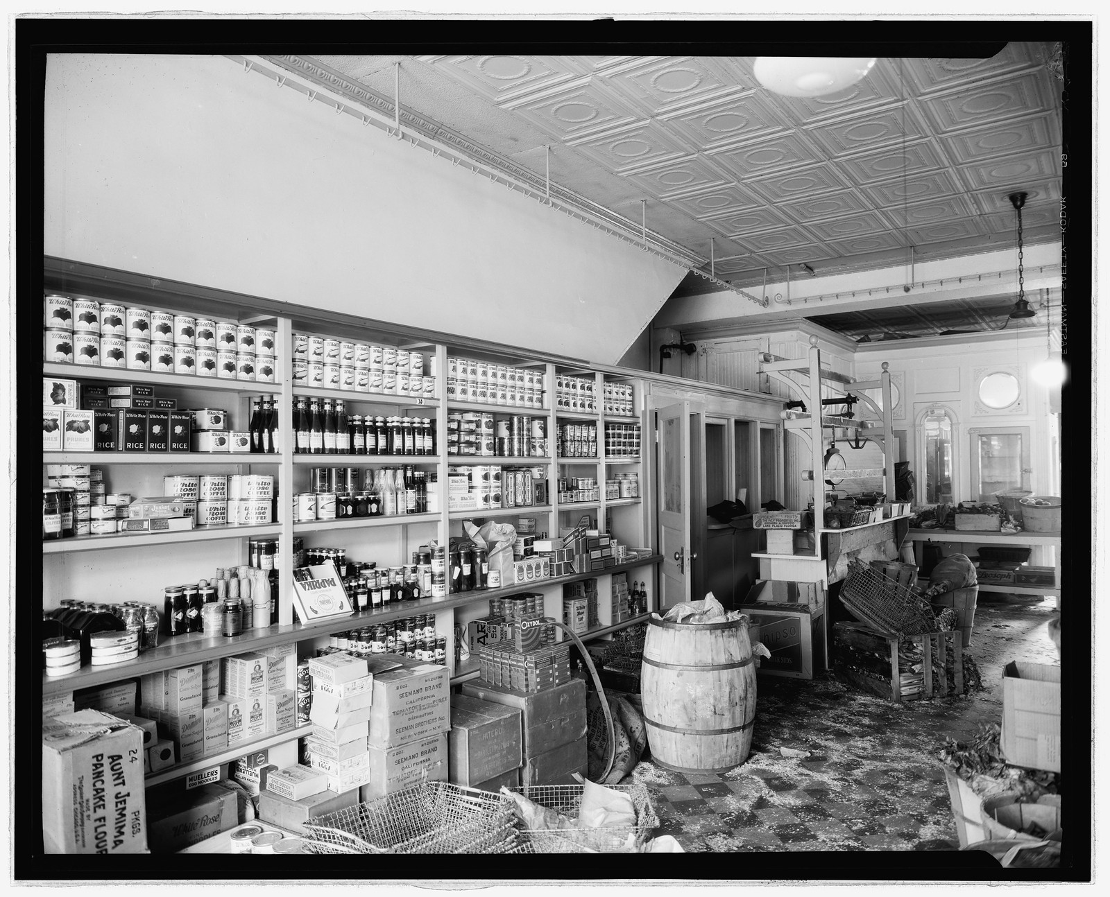 [Food supplies], [between 1910 and 1935] — historic photograph