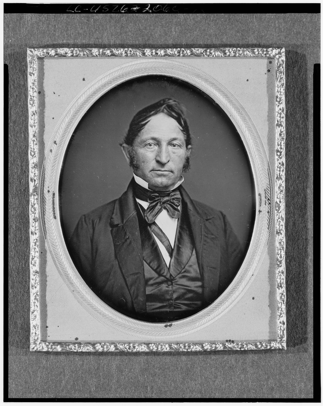 [Mr. Miller, head-and-shoulders portrait, facing front], [between 1840 and 1860] — historic photograph
