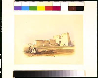 Dakke in Nubia Nov 14th 1838 / David Roberts, R.A.