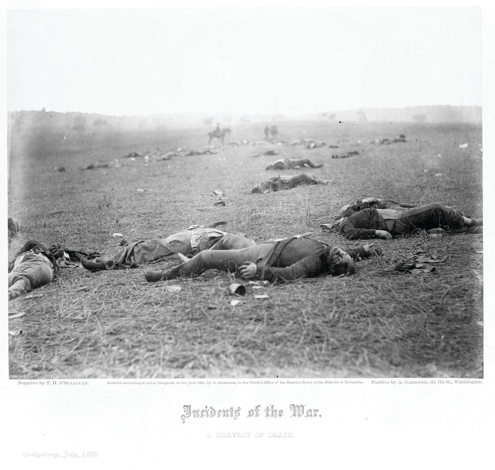 Incidents of the War: A Harvest of Death — historic image
