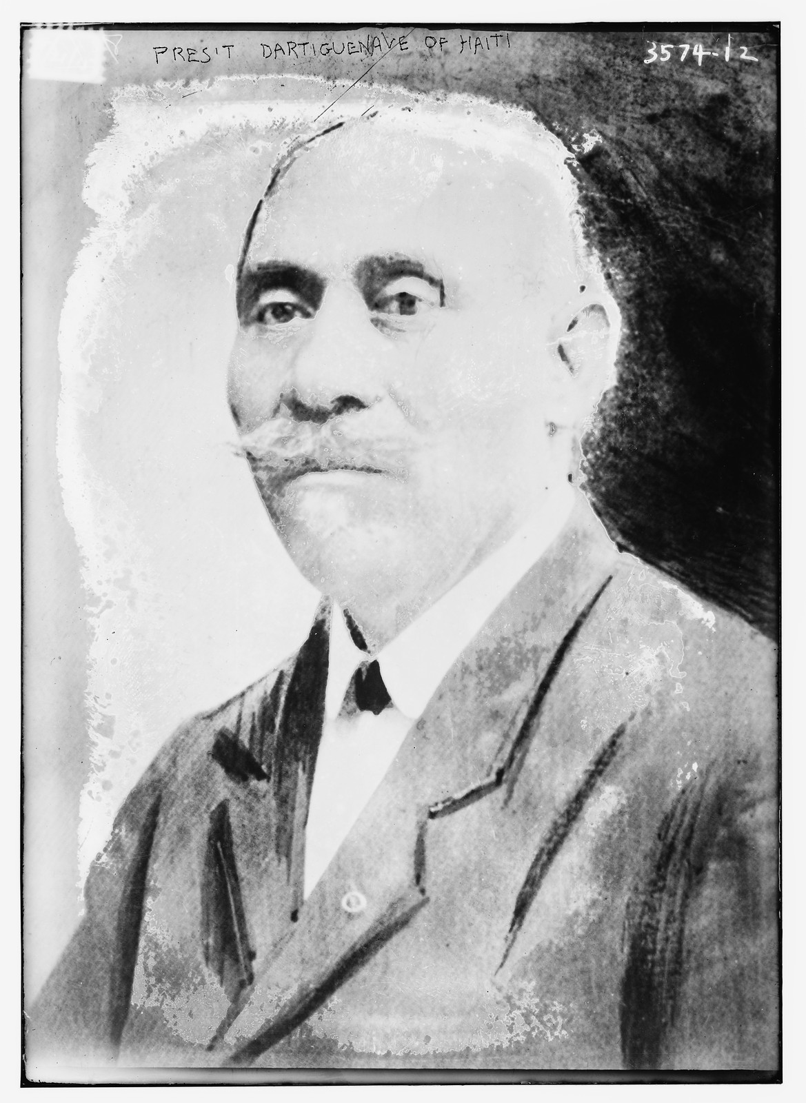 Pres. Dartiguenave of Haiti, n/a — historic photograph