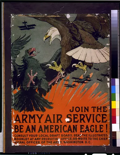 Join the Army Air Service, be an American eagle / Charles Livingston Bull ; Alpha Litho. Co., Inc., N.Y.
