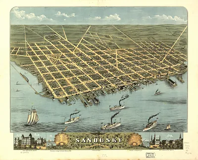 Sandusky, Ohio, 1870
