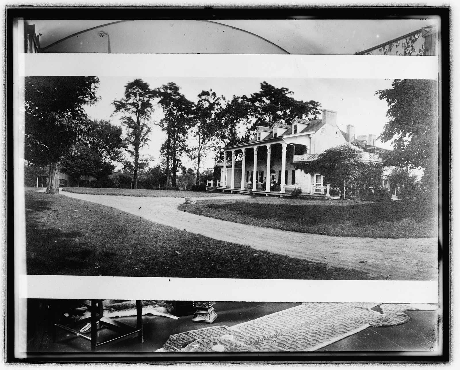 Welbourne" the home of Col. Richard H. Dulaney — historic photograph