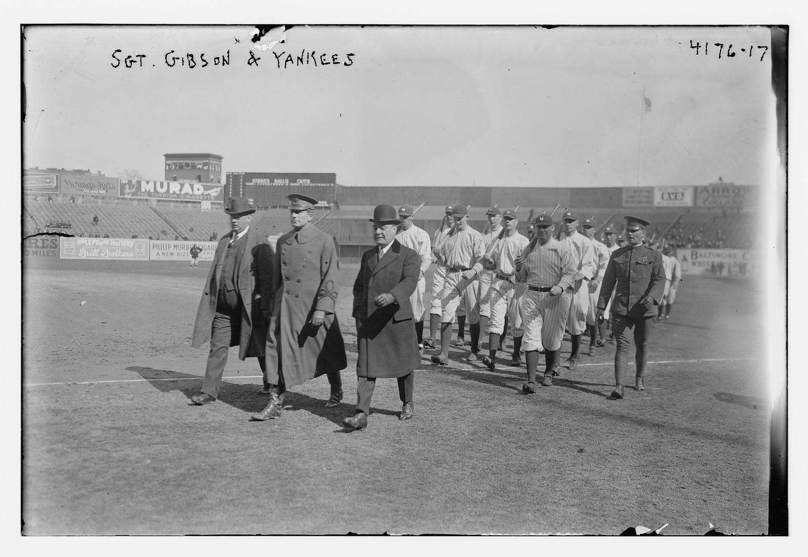 Sgt. Gibson & Yankees, n/a — historic photograph