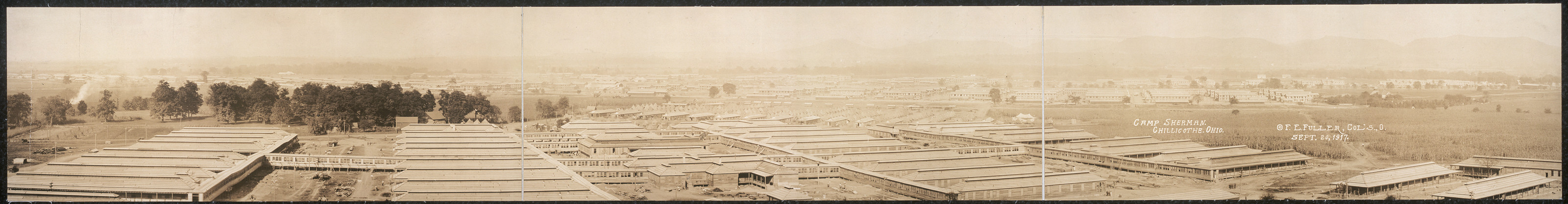 Camp Sherman, Chillicothe, Ohio, 1917, 1917 — historic image