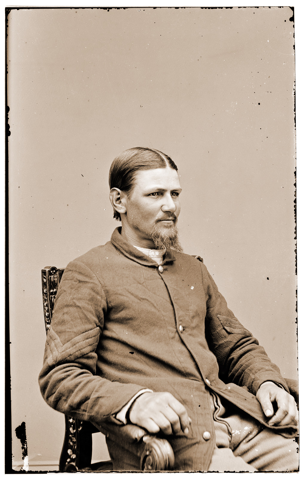 Sgt. Boston Corbett, 1860 — historic photograph
