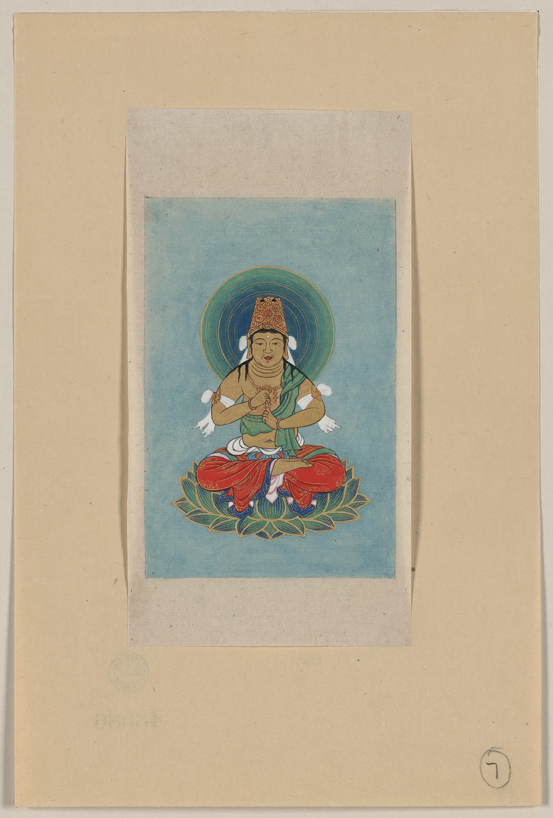 [Japanese drawing], 1750 — historic drawing
