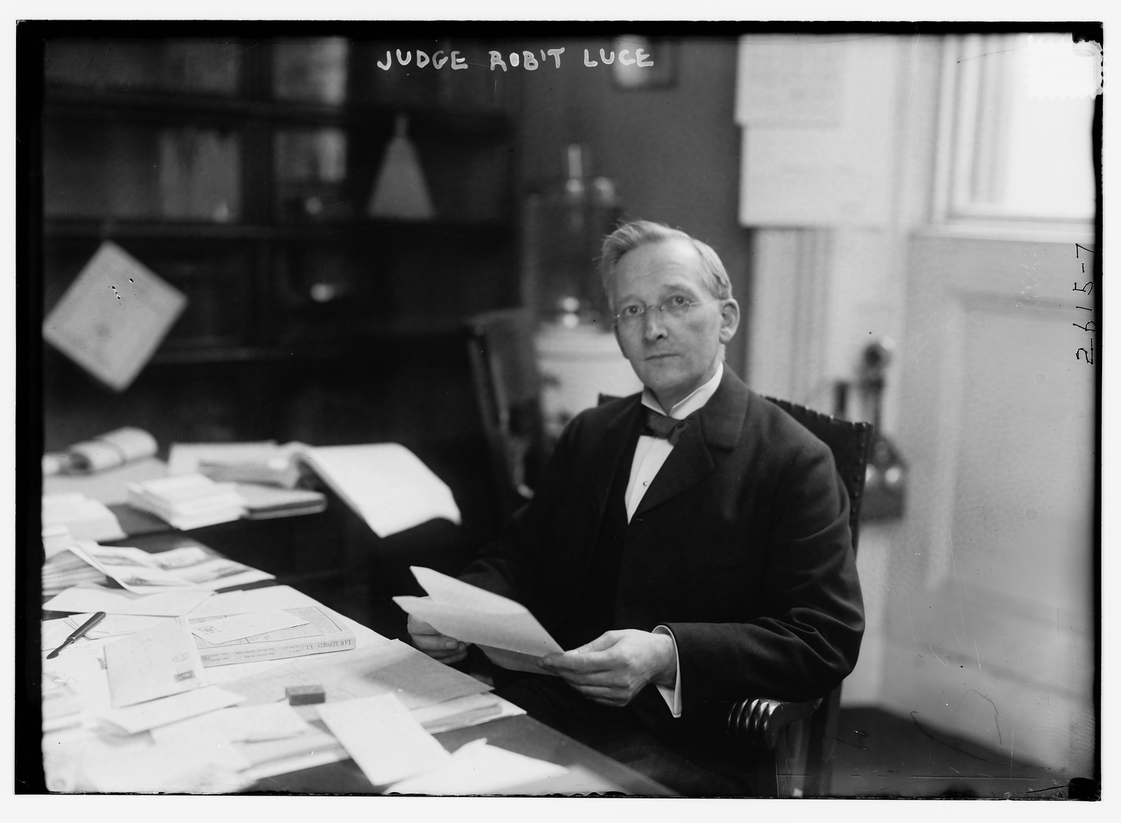 Judge Robt Luce, n/a — historic photograph