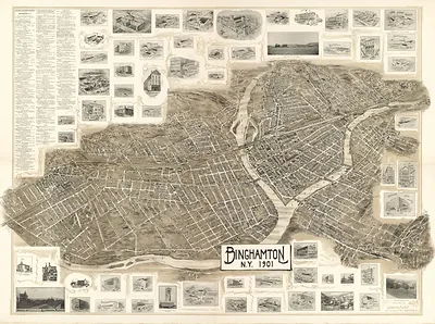 Binghamton, New York, 1901
