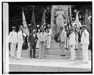 John Barry statue, 185 anniversary of birth (Sons of Revolution), [8/8/24]