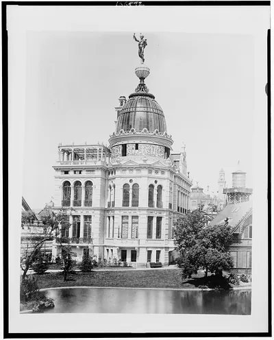 [Gas Pavilion, Paris Exposition, 1889]