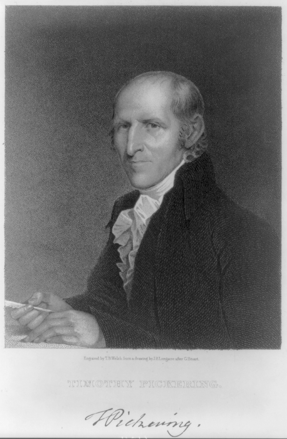 Timothy Pickering, [no date recorded on caption card] — antique engraving