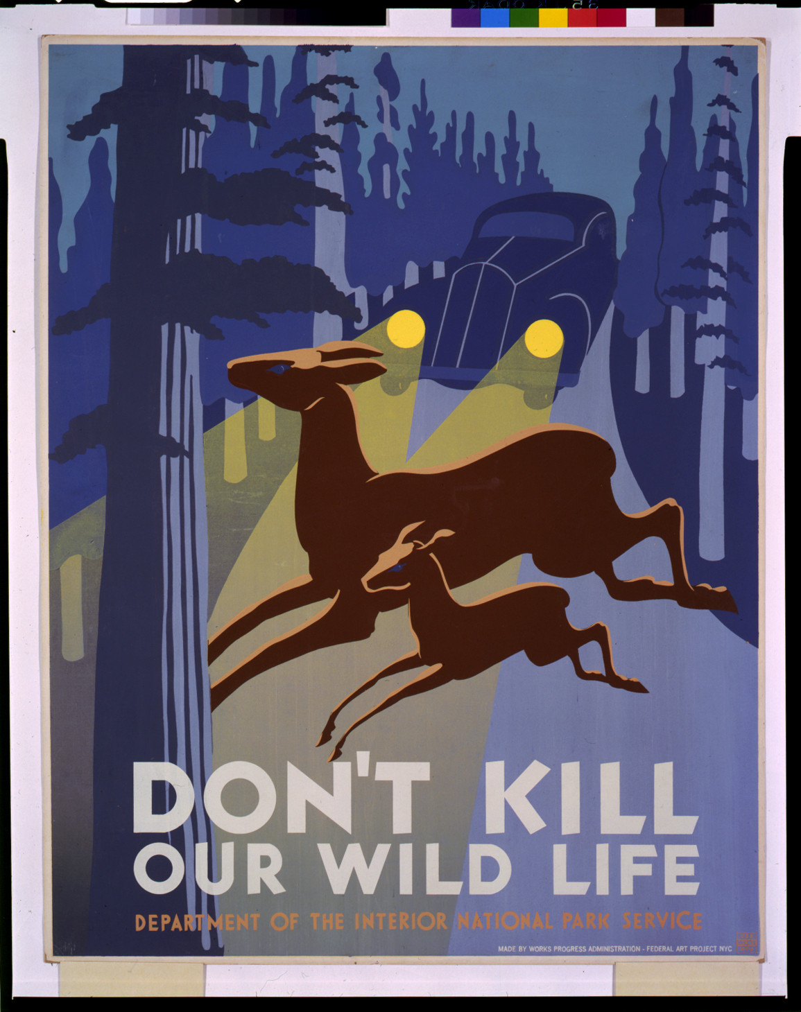 Dont kill our wild life, 1936 — vintage poster