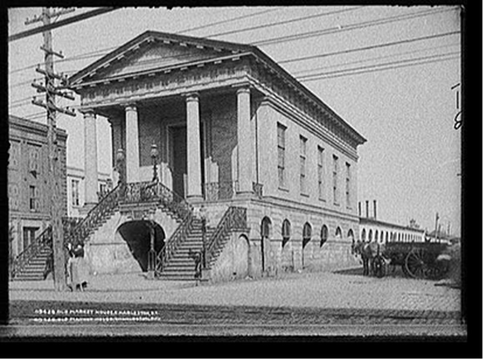 Old market house, Charleston, S.C., c1906. — historic photograph