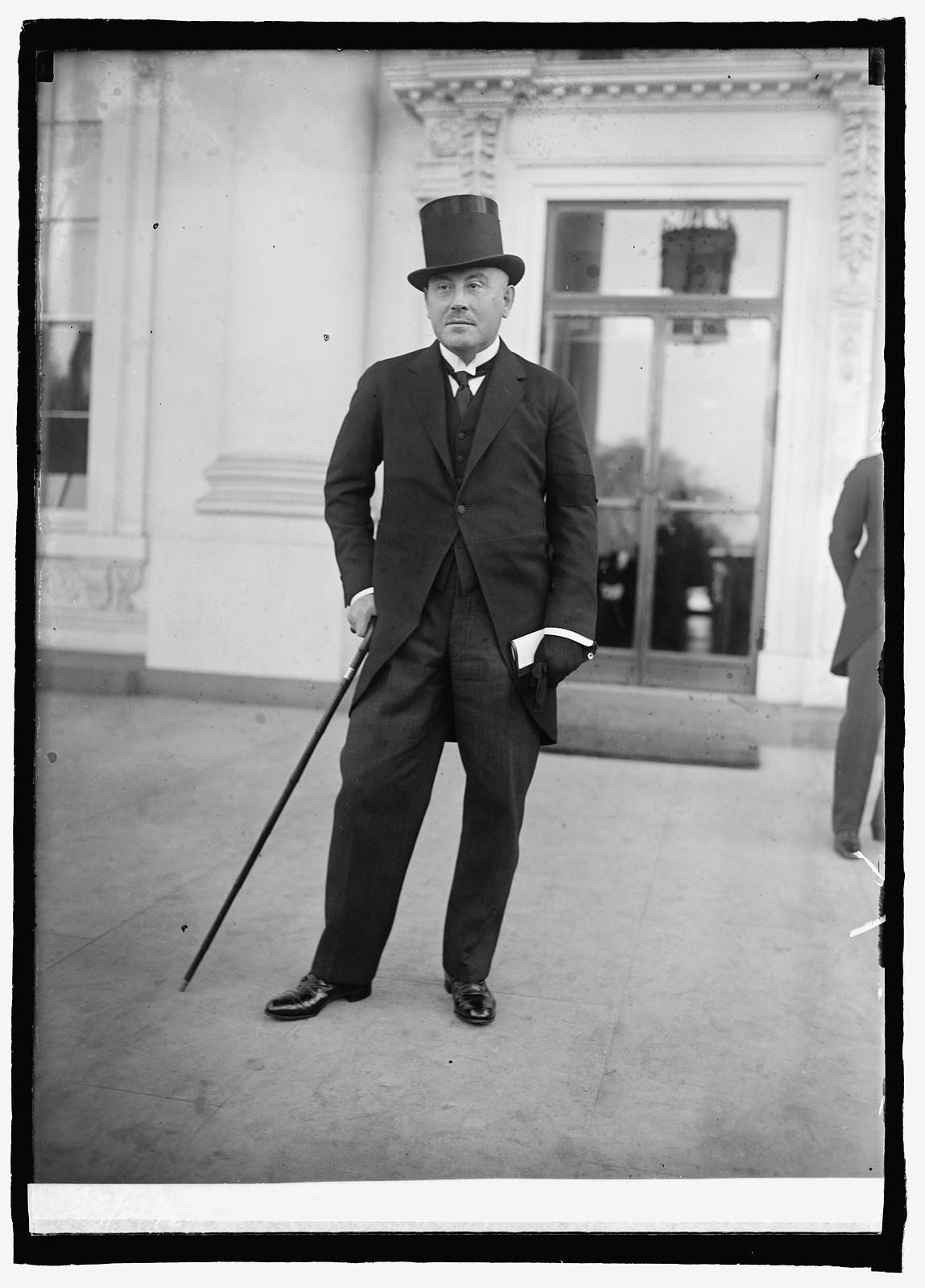 Ambassador Maltzahn at W.H. [i.e., White House, Washington, D.C.], 3/12/25, [19]25 March 12. — historic photograph