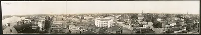 Panorama of Wilmington, North Carolina, 1918