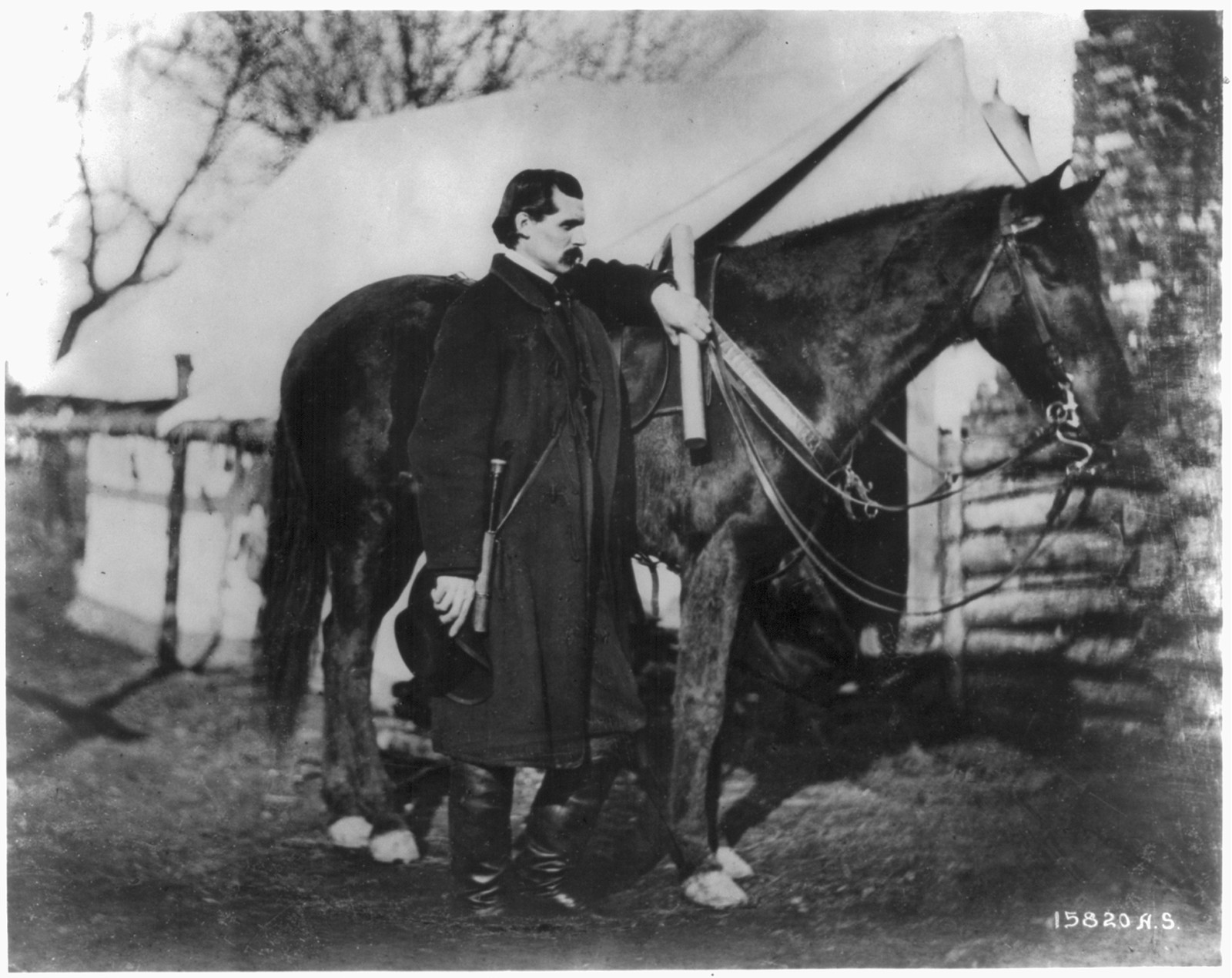 Prof. T.S.C. Lowe, Civil War balloonist, [between 1861 and 1865] — historic photograph