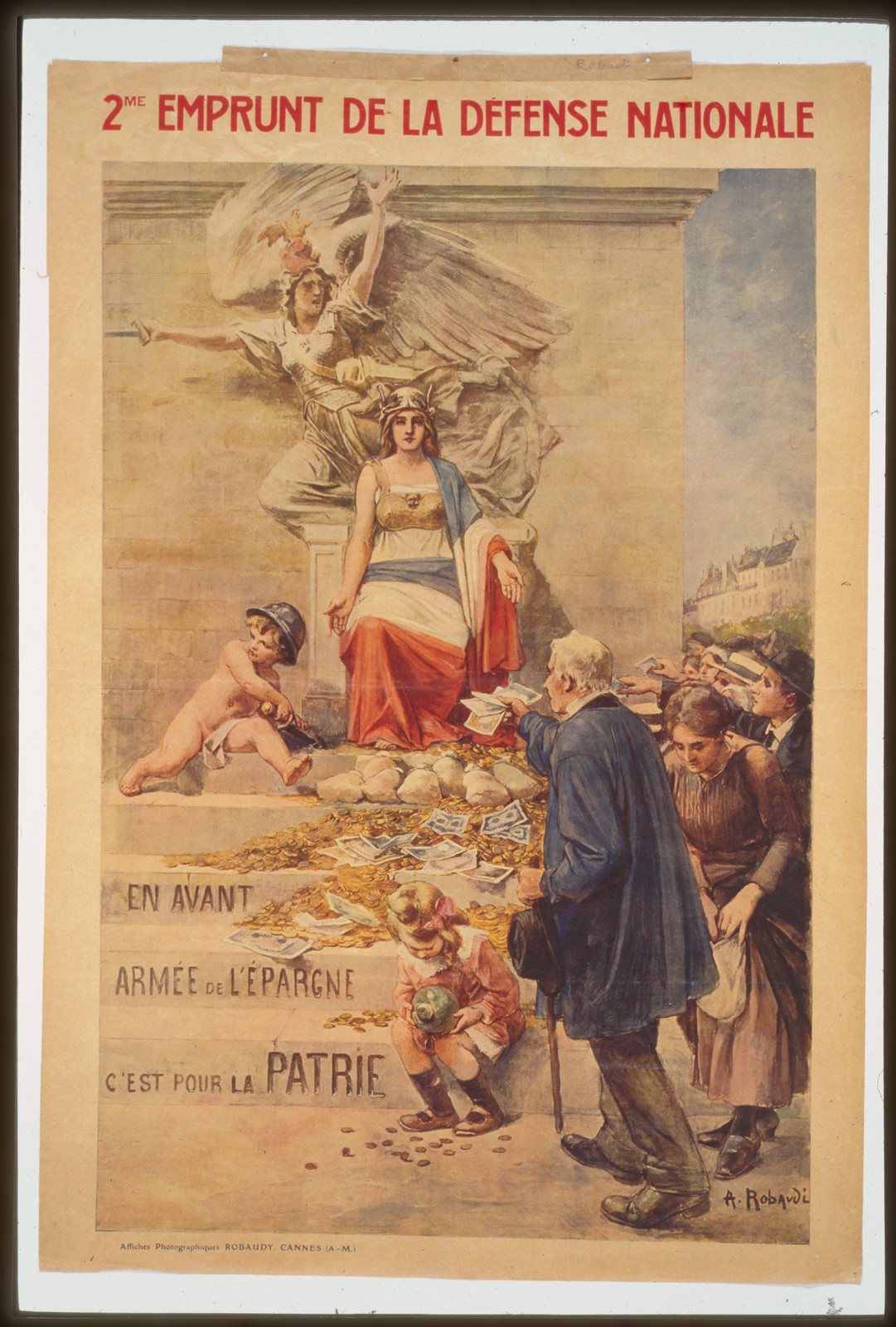 2me Emprunt de la Defense Nationale, 1916 — vintage poster