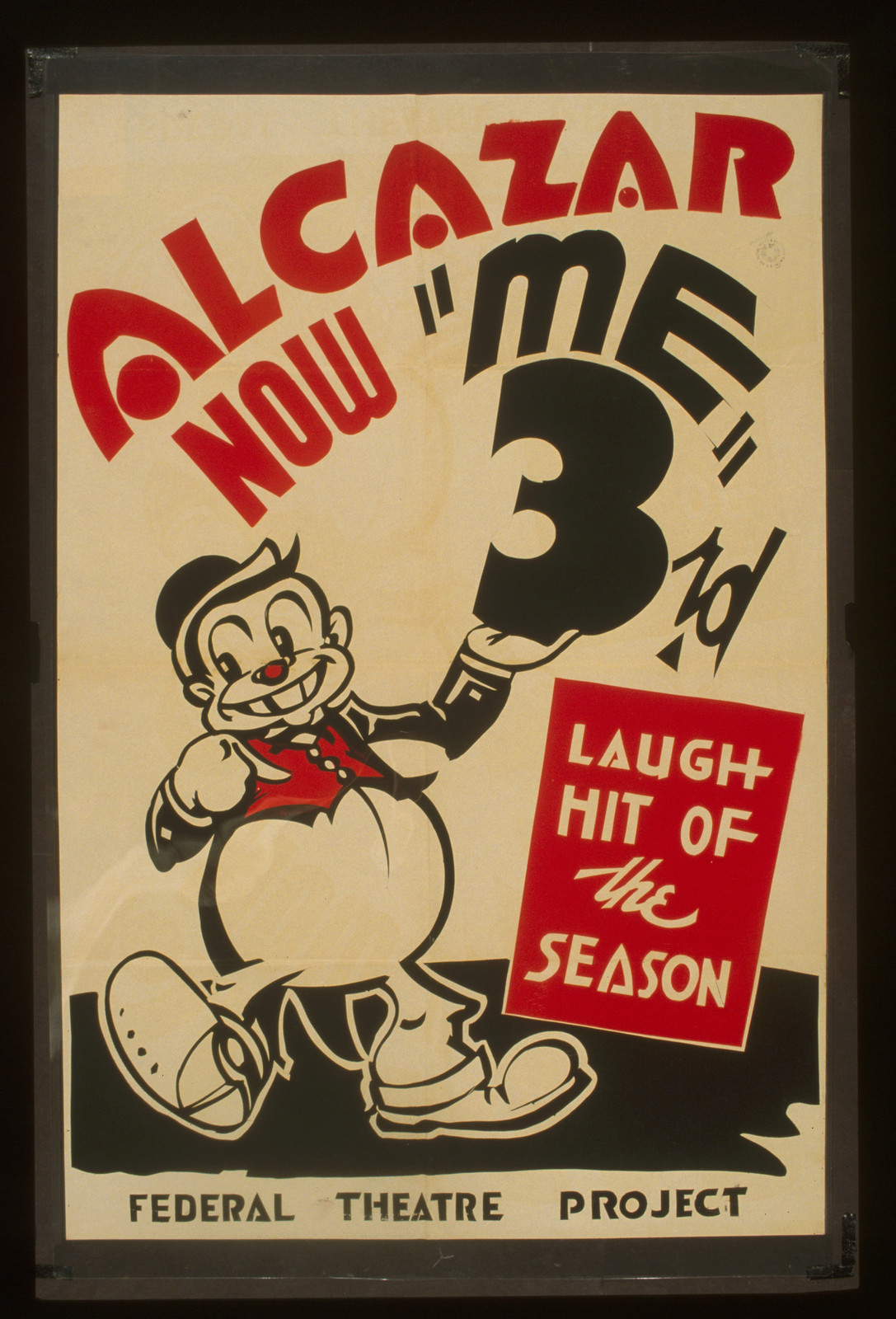 Me 3rd laugh hit of the season, 1936 — vintage poster