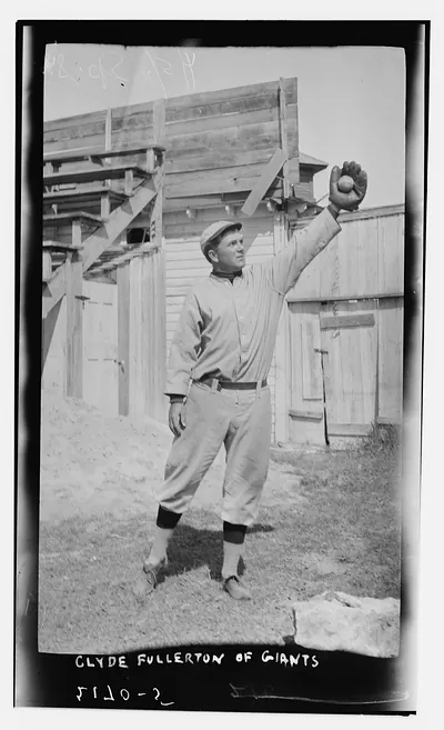 Clyde Fullerton of Giants