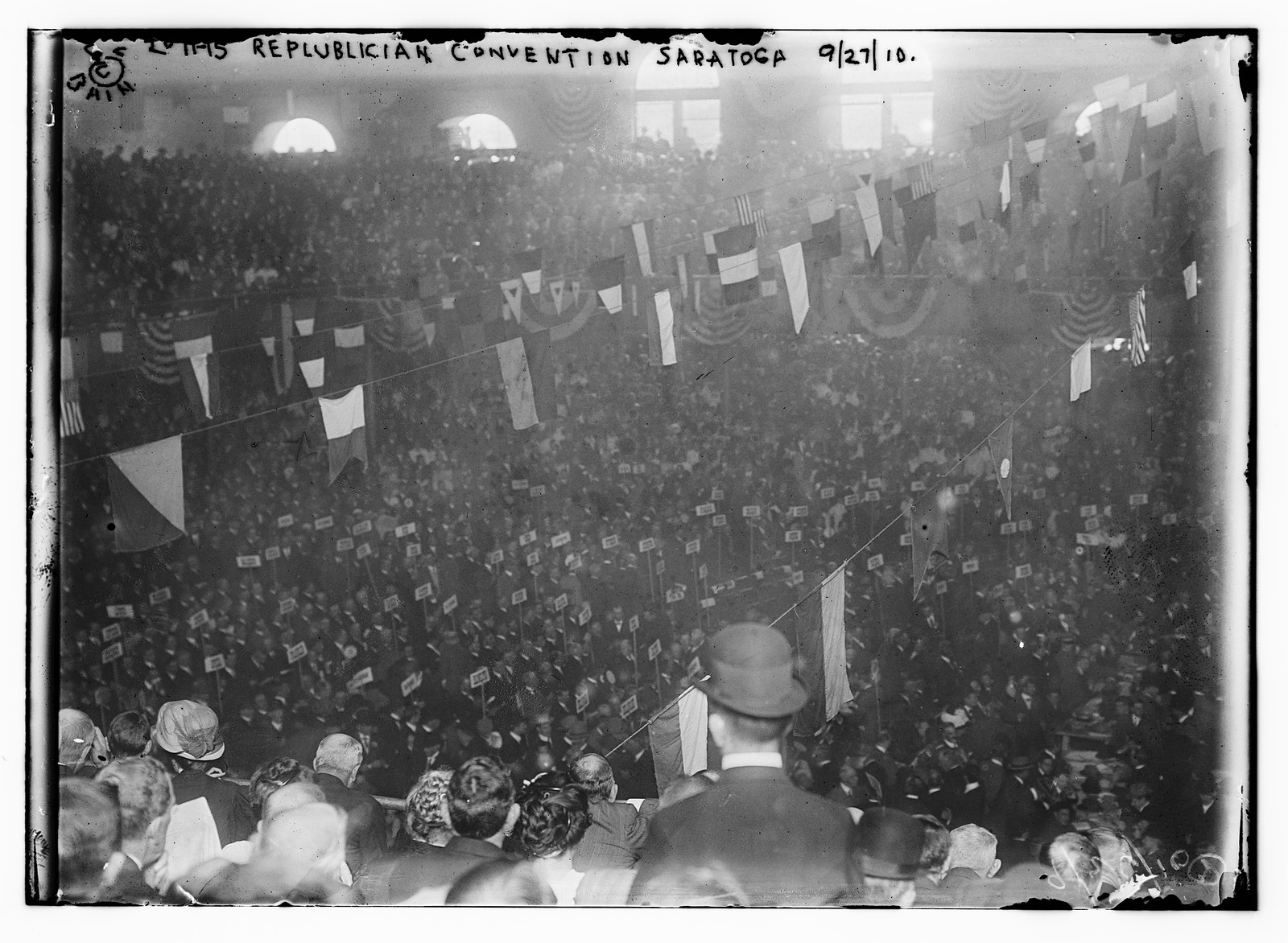 Republican Convention - Saratoga, 9/27/10. — historic photograph