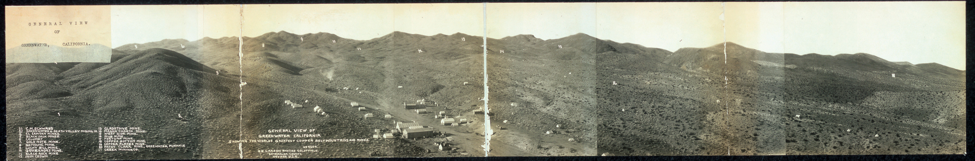 Greenwater, California, 1906, 1906 — historic image
